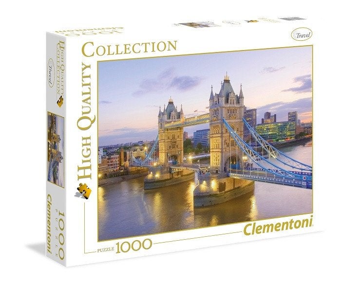 Clementoni: Tower Bridge 1000 stukjes, Ophalen of Verzenden, 500 t/m 1500 stukjes, Nieuw, Legpuzzel