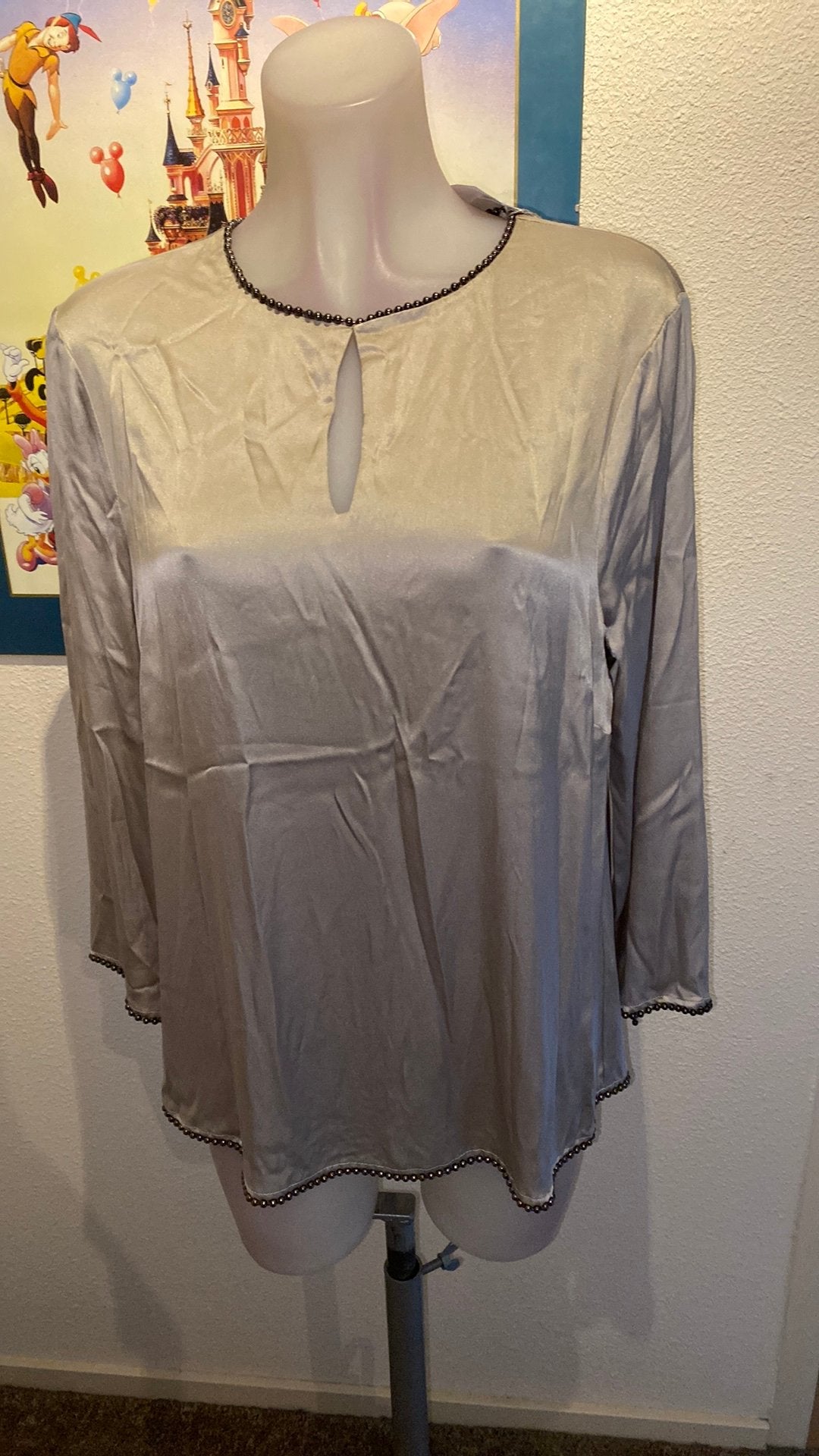 Nieuw mooi top maat 42 merk Gustav, Kleding | Dames, Blouses en Tunieken, Ophalen of Verzenden, Nieuw, Maat 42/44 (L), Beige
