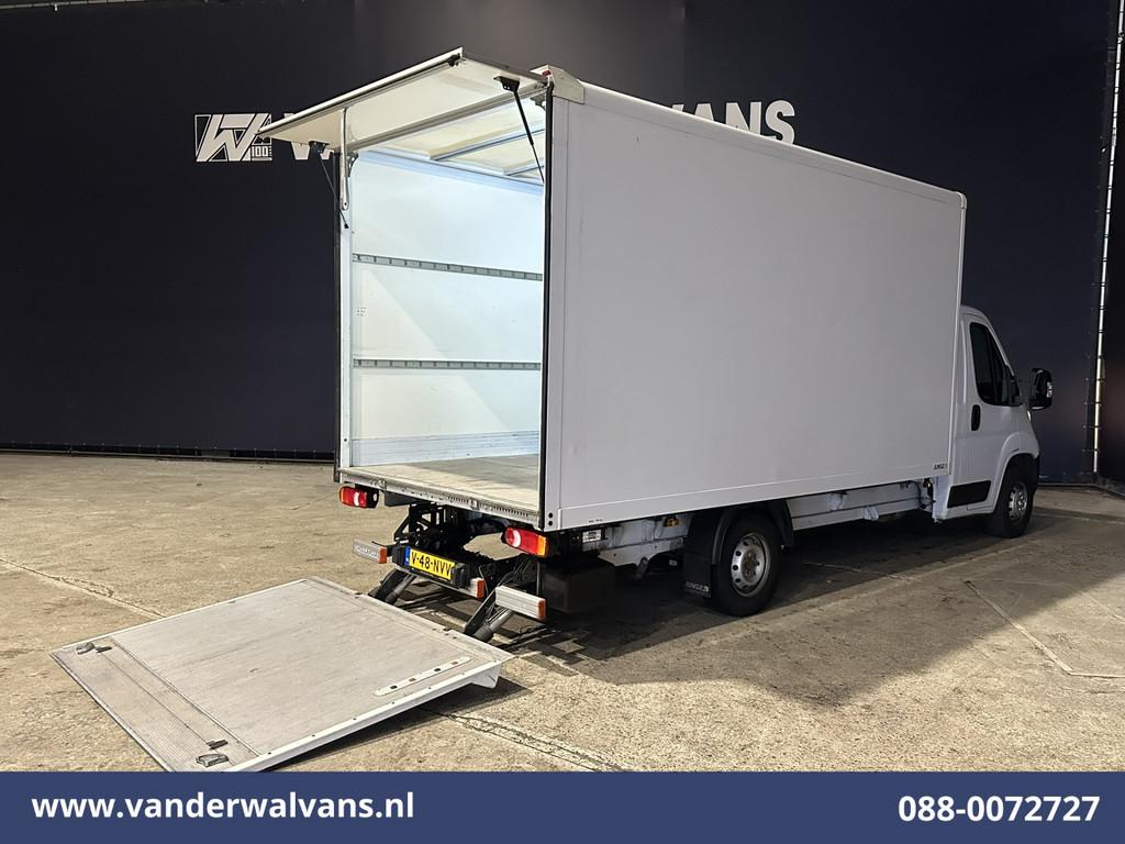 Peugeot Boxer 2.2 BlueHDi 141pk Bakwagen 436cm Lang Laadklep, Voorwielaandrijving, Stof, Gebruikt, 4 cilinders
