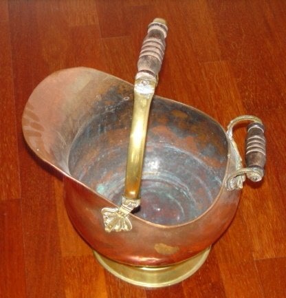 Helmkan circa 100 jaar oud.  Handgemaakt, Antiek en Kunst, Ophalen of Verzenden, Koper
