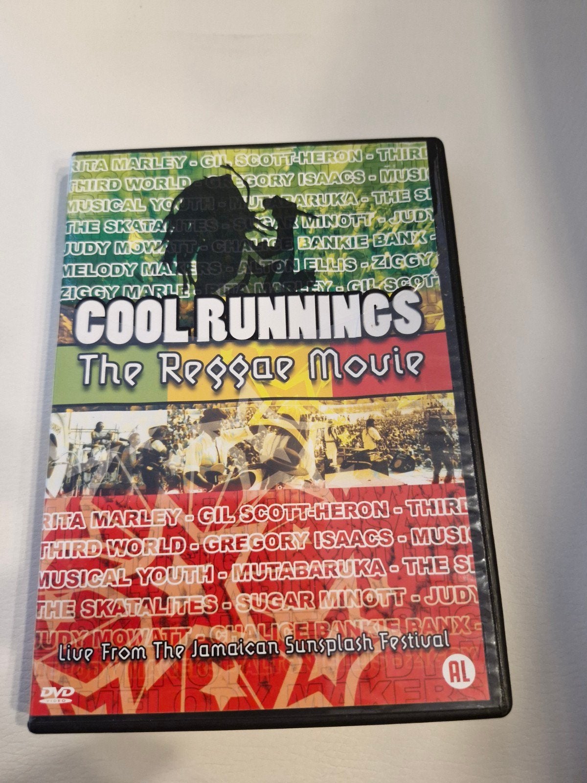 Cool Runnings: The Reggae Movie DVD -Live Jamaican Sunsplash, Inclusief doosje, Alle leeftijden, Nederlands, Ophalen of Verzenden