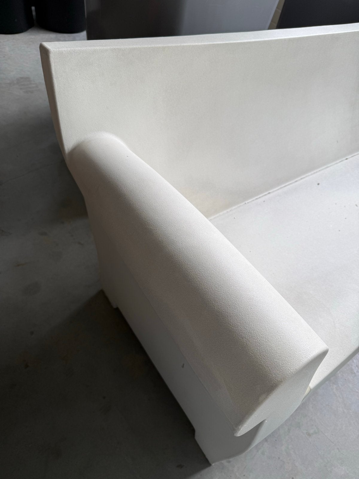 Kartell Bubble Club bank - Wit, Kunststof, Gebruikt, Driepersoons, 75 tot 100 cm