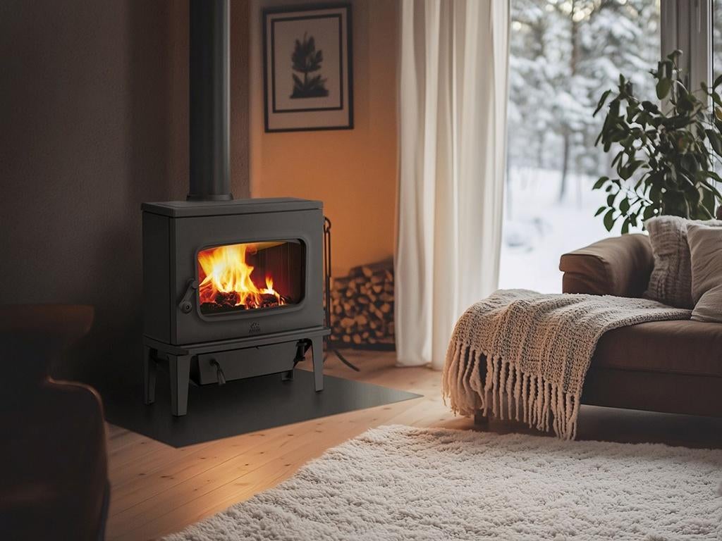 Jotul F 405 Showroommodel houtkachel, Huis en Inrichting, Kachels, Ophalen, Houtkachel, Zo goed als nieuw, Vrijstaand