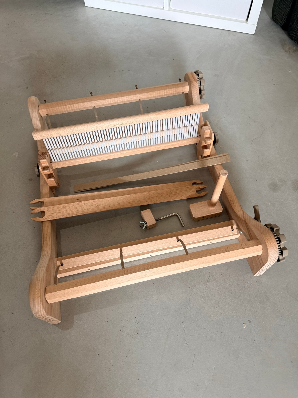 Ashford Rigid Heddle Weefgetouw 40cm - incl. Standaard- zgan, Ophalen, Zo goed als nieuw, Overige typen