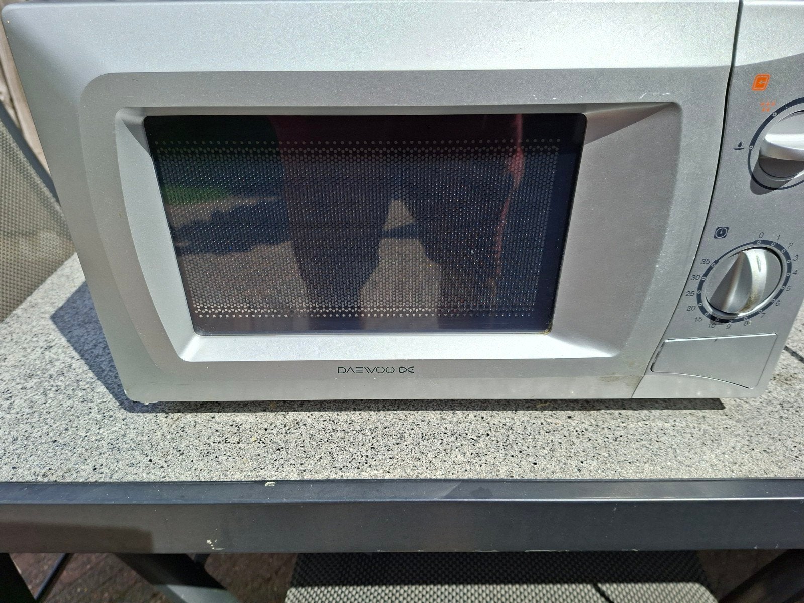 Daewoo Magnetron KOR-6L0SL - Zilver - Gebruikt, Witgoed en Apparatuur, Magnetrons, Ophalen