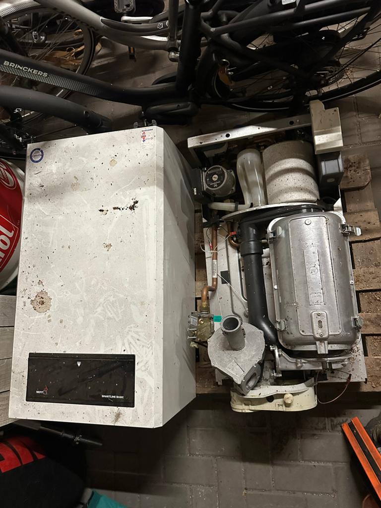2 Nefit Smartline Basic CV-ketels - Gebruikt, Doe-het-zelf en Verbouw, Geisers en Boilers, Ophalen, Geiser, Zo goed als nieuw