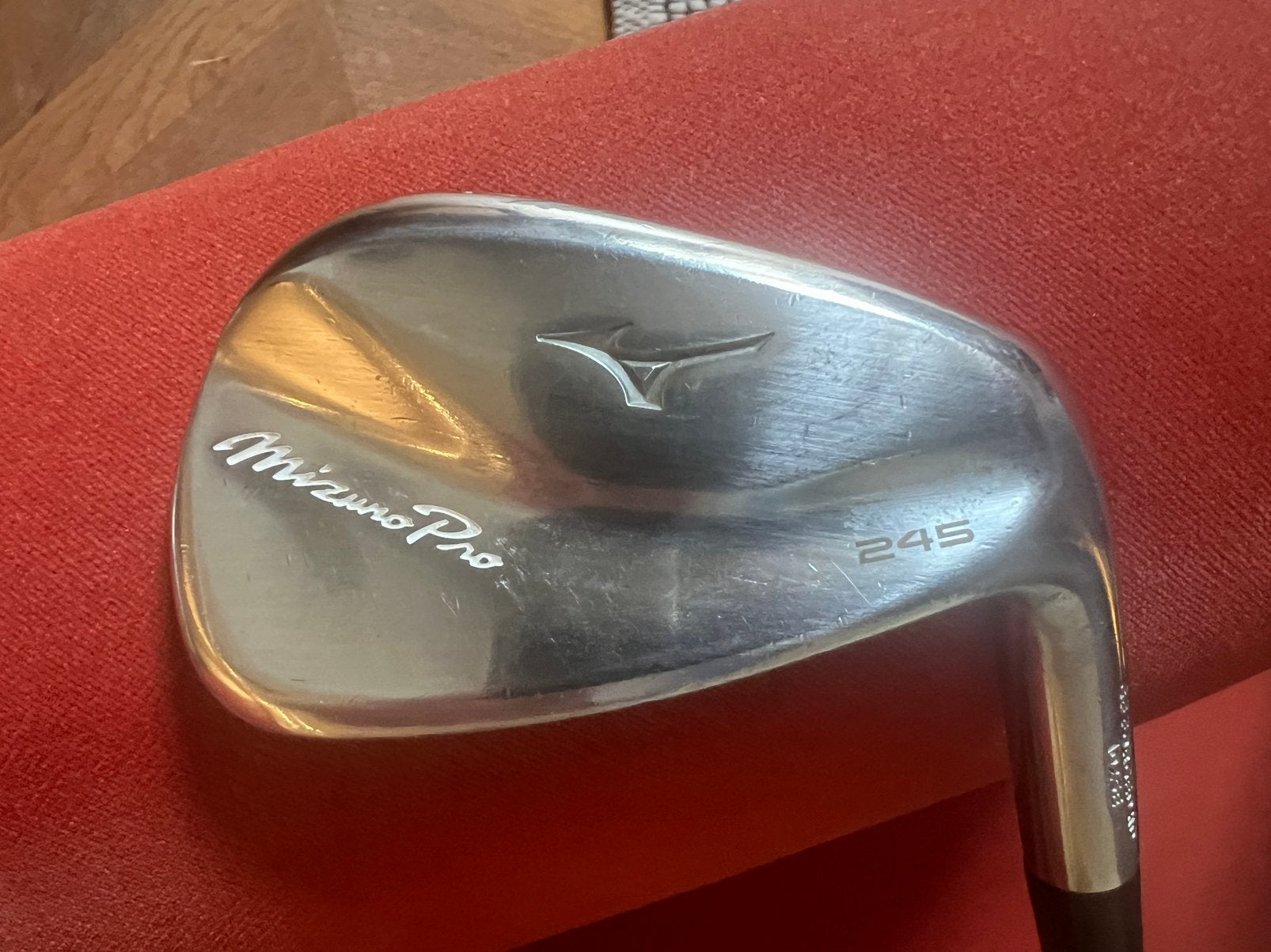 Set Mizuno Pro 245 met Aerotech SteelFiber, Sport en Fitness, Golf, Ophalen, Gebruikt, Set, Mizuno