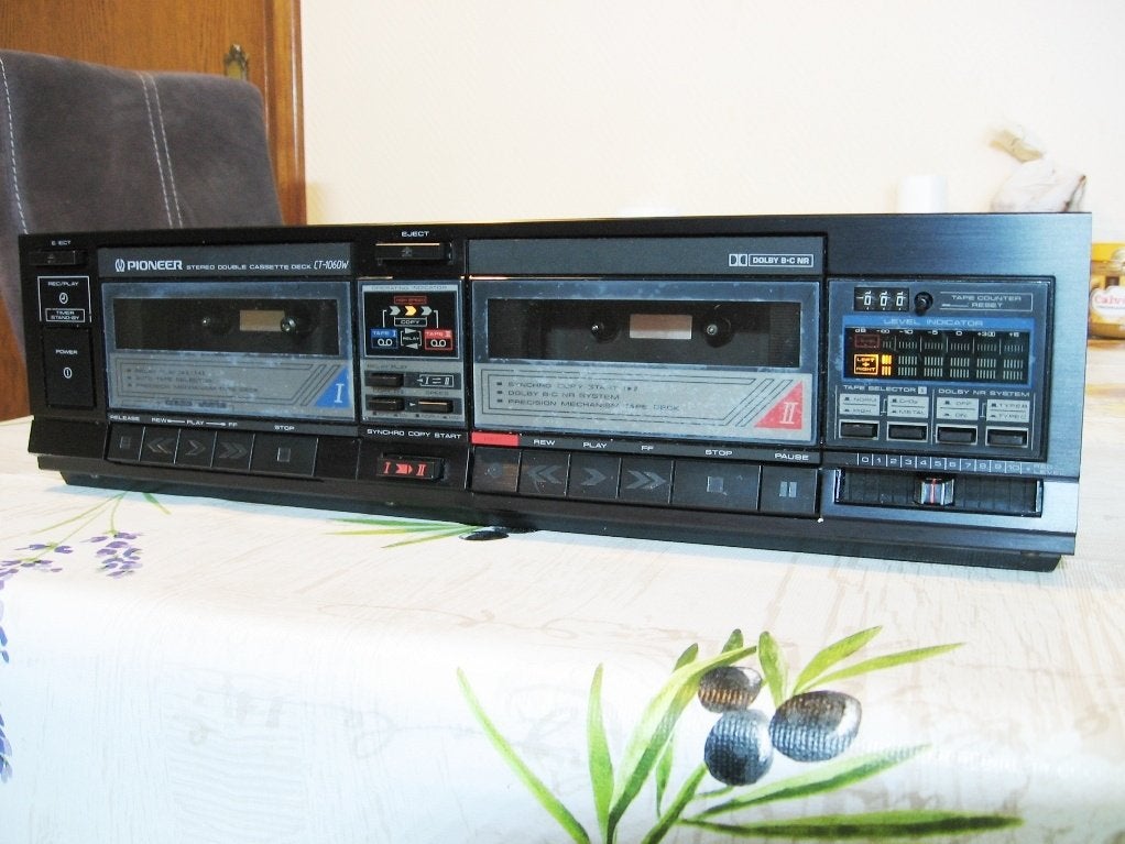 Pioneer CT-1060W cassettedeck, loop of sloop, Audio, Tv en Foto, Cassettedecks, Ophalen of Verzenden, Dubbel, Overige merken