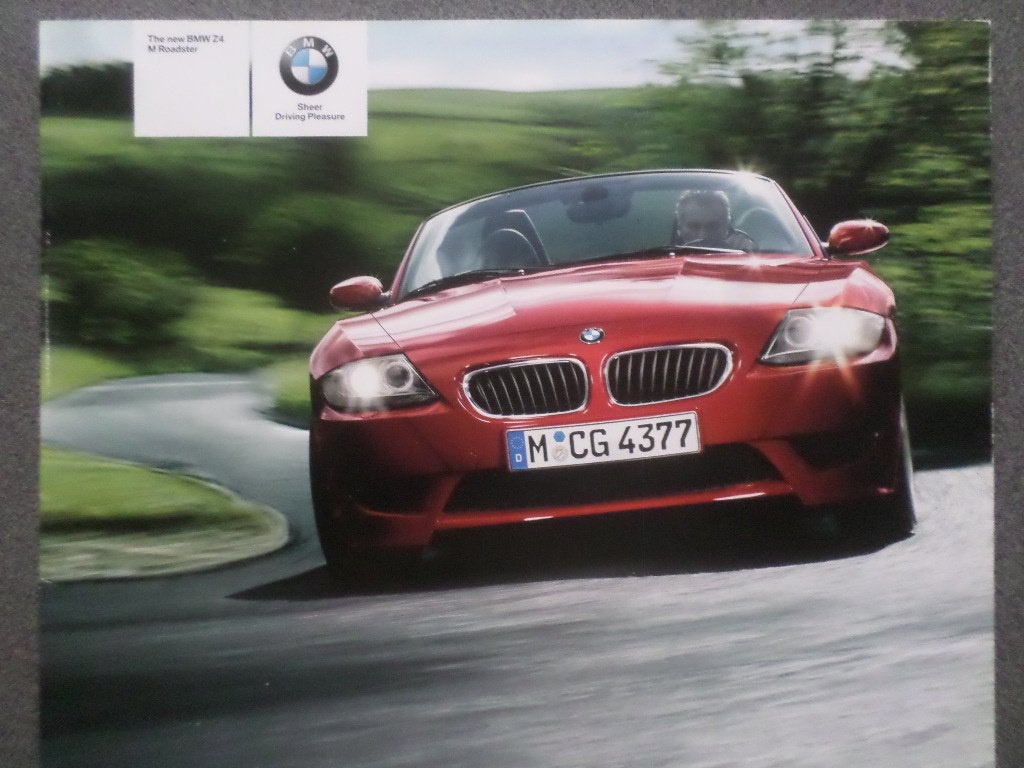 BMW Z4 M Brochure, Ophalen of Verzenden, Zo goed als nieuw, BMW