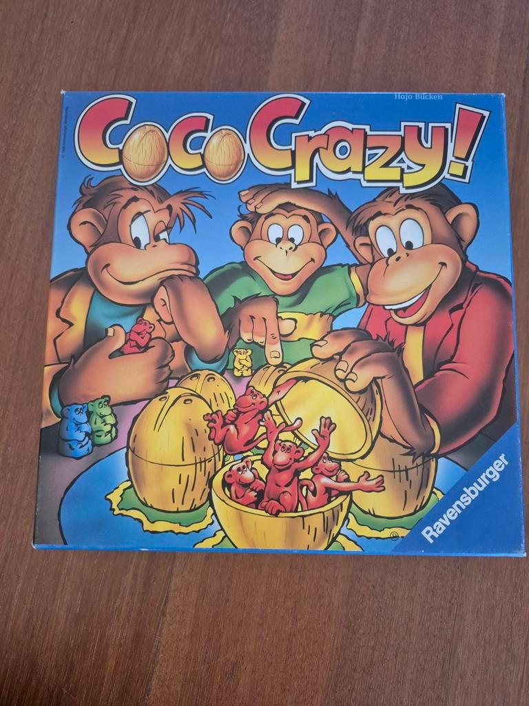Coco Crazy! Ravensburger bordspel voor kinderen, Drie of vier spelers, Ophalen of Verzenden, Gebruikt, Ravensburger