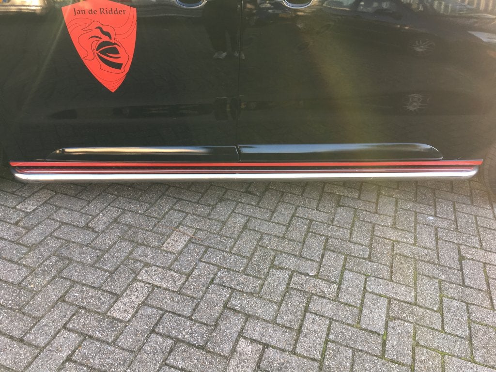 Toyota Proace Opel Vivaro Sidebars met RVS trede, Ophalen, Niet ingevuld, Niet ingevuld, Niet ingevuld