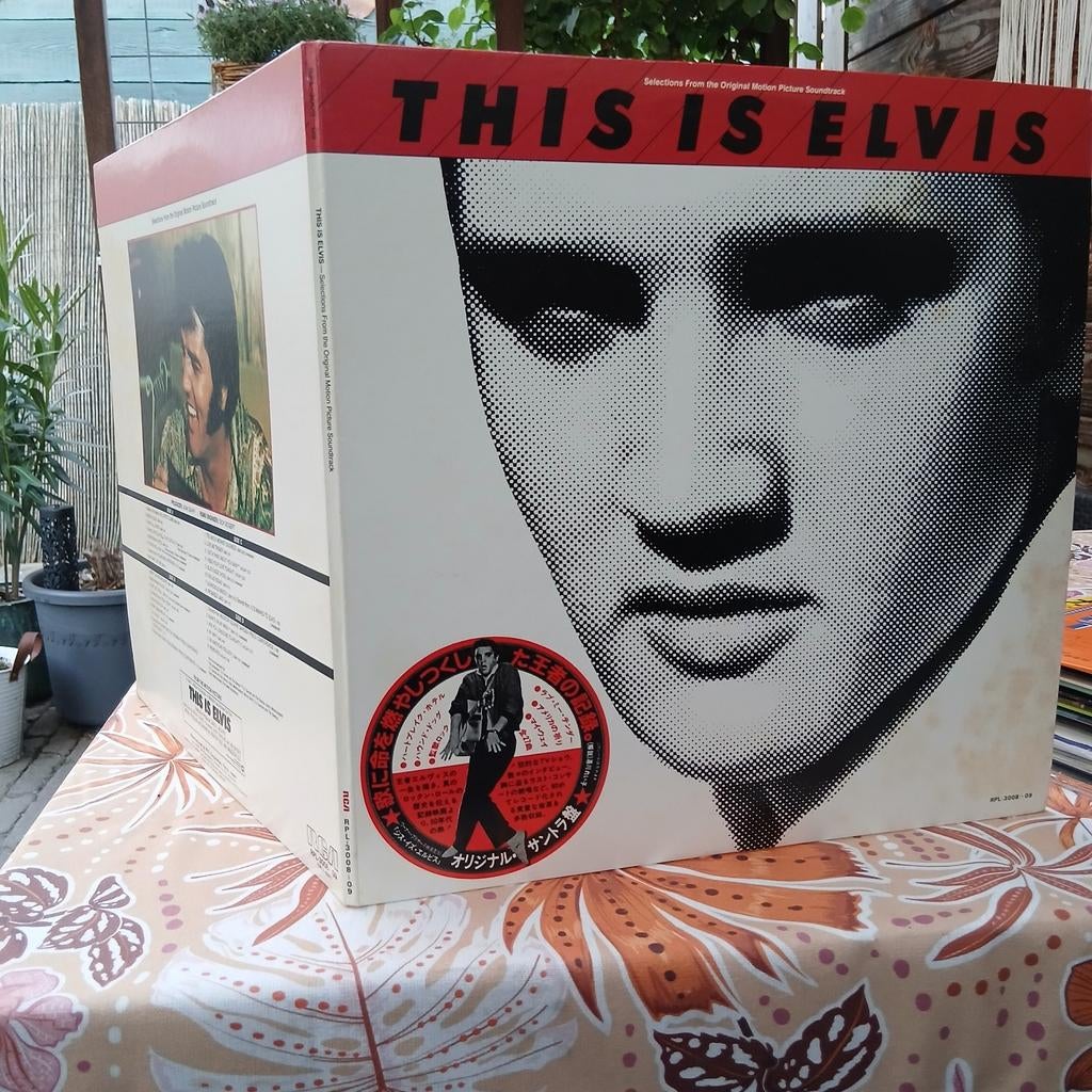 Elvis Presley - This Is Elvis (Japanse 2LP set), Cd's en Dvd's, Ophalen of Verzenden, Zo goed als nieuw, 12 inch, Inclusief boekje