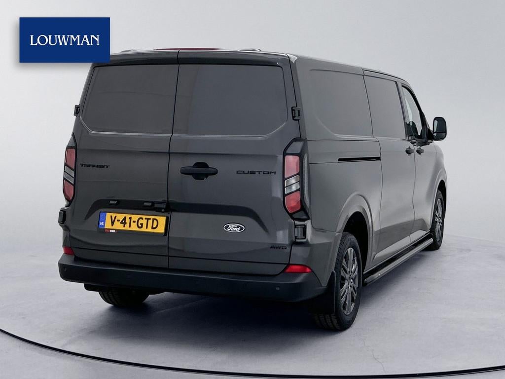 Ford Transit Custom 320 2.0 TDCI L2H1 Sport AWD 4x4 Stuur en, Auto's, Bestelauto's, Automaat, Stof, Gebruikt, Euro 6