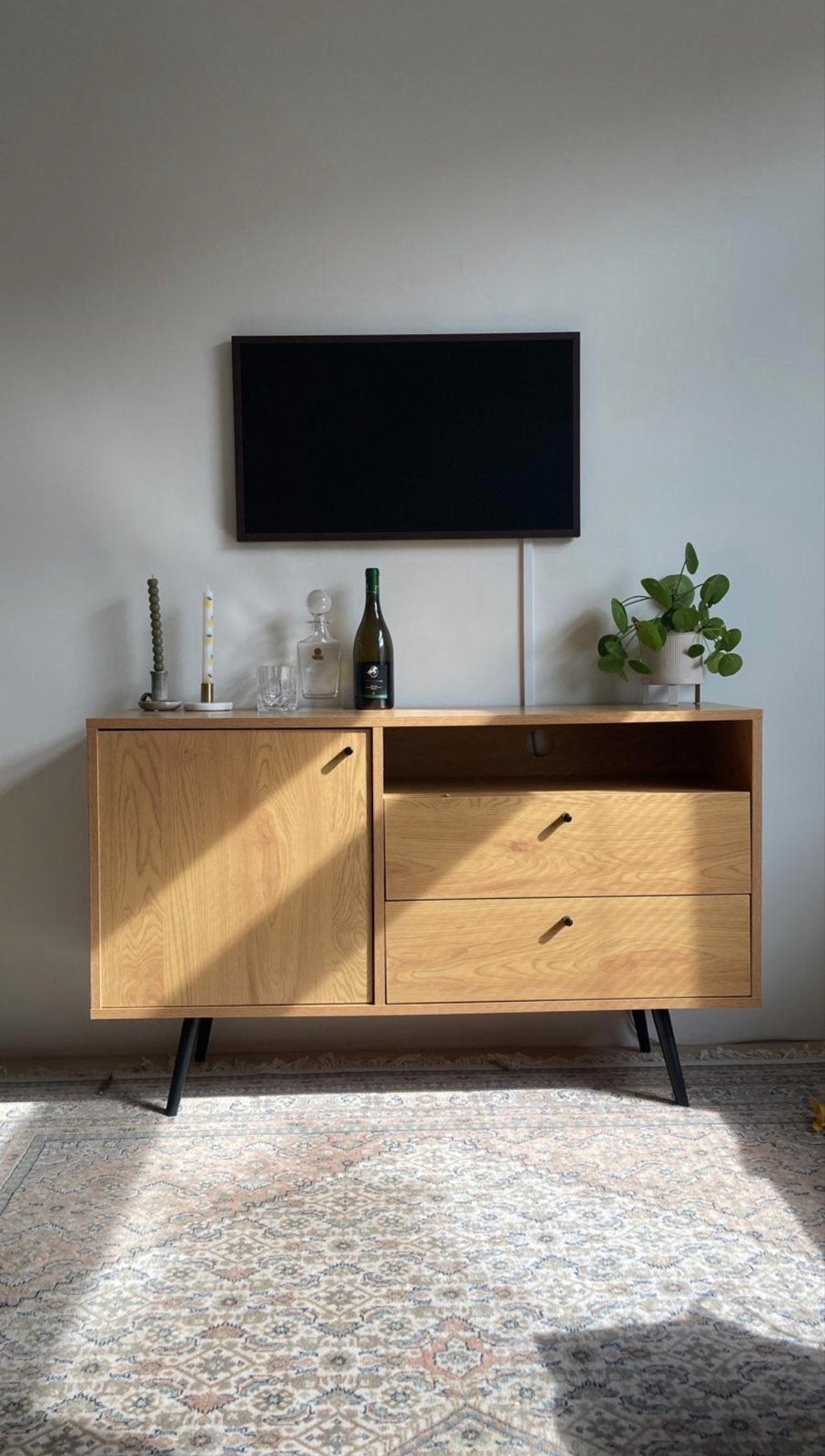Samsung The Frame 32 inch 2020 Walnoot Lijst, Ophalen of Verzenden, Zo goed als nieuw, 60 tot 80 cm, Samsung