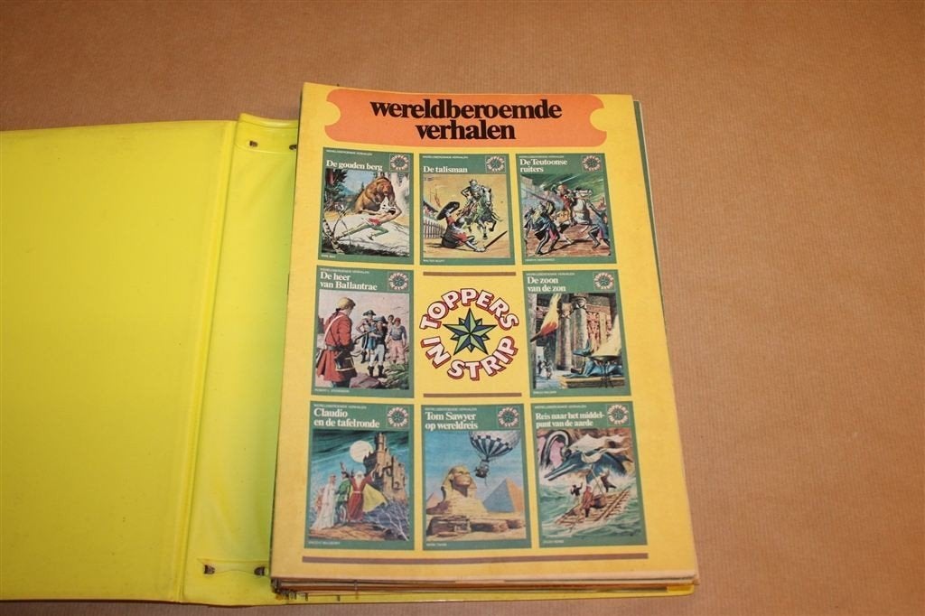 Toppers in Strip — Complete Map 4 met 16 Delen 1975, Boeken, Stripboeken, Eén stripboek, Ophalen of Verzenden, Gelezen