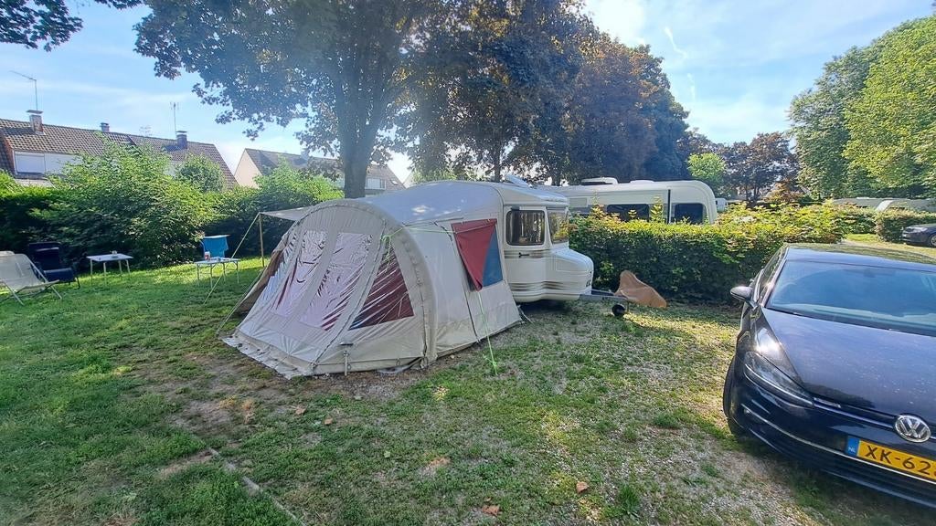 Retro Constructam New Generation 390, Caravans en Kamperen, Overige merken, Vast bed, Tot en met 2, 750 - 1000 kg