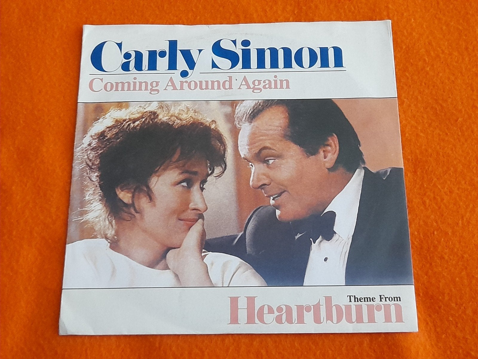 Carly Simon - Coming Around Again (1986), Filmmuziek en Soundtracks, 7 inch, Ophalen of Verzenden, Zo goed als nieuw