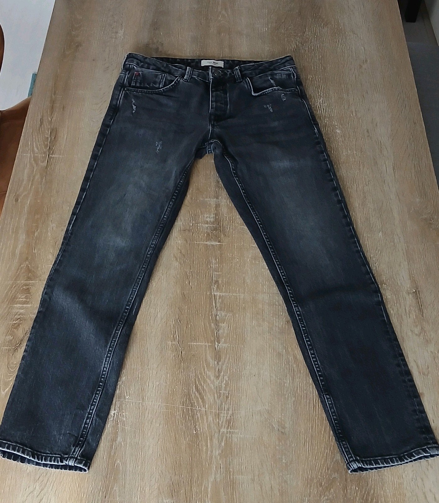 W32 L32 grijze anti blue Blake jeans spijkerbroek grijs, W32 (confectie 46) of kleiner, Ophalen of Verzenden, Anti Blue, Grijs