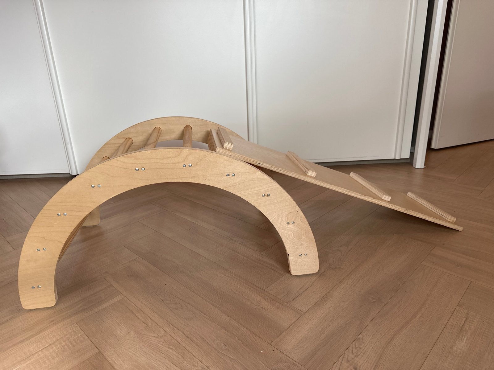 Peuter klimrek met klimladder en glijbaan, Kinderen en Baby's, Ophalen of Verzenden, Gebruikt, Glijbaan