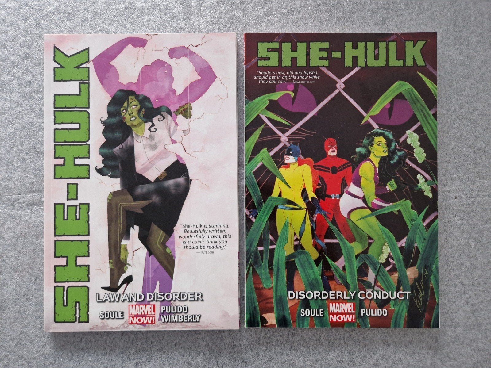 She-Hulk [2014-2015] TPB 1+2 - Complete serie - Marvel, Boeken, Amerika, Charles Soule, Complete serie of reeks, Nieuw