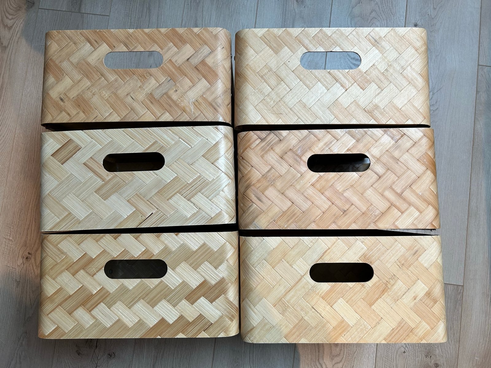 IKEA Bullig manden - 6 stuks met handgreep, Ophalen, Gebruikt, Overige materialen