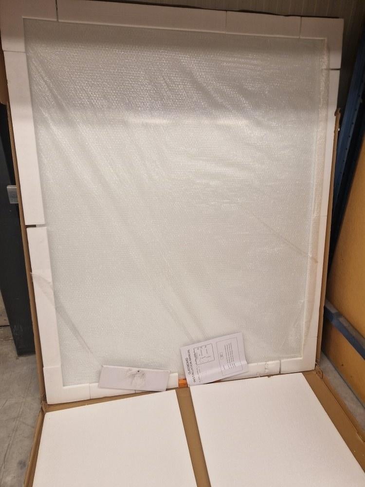 Whitebord Glassboard 150x120 cm Magnetisch (nieuw), Ophalen, Nieuw, Magneetbord
