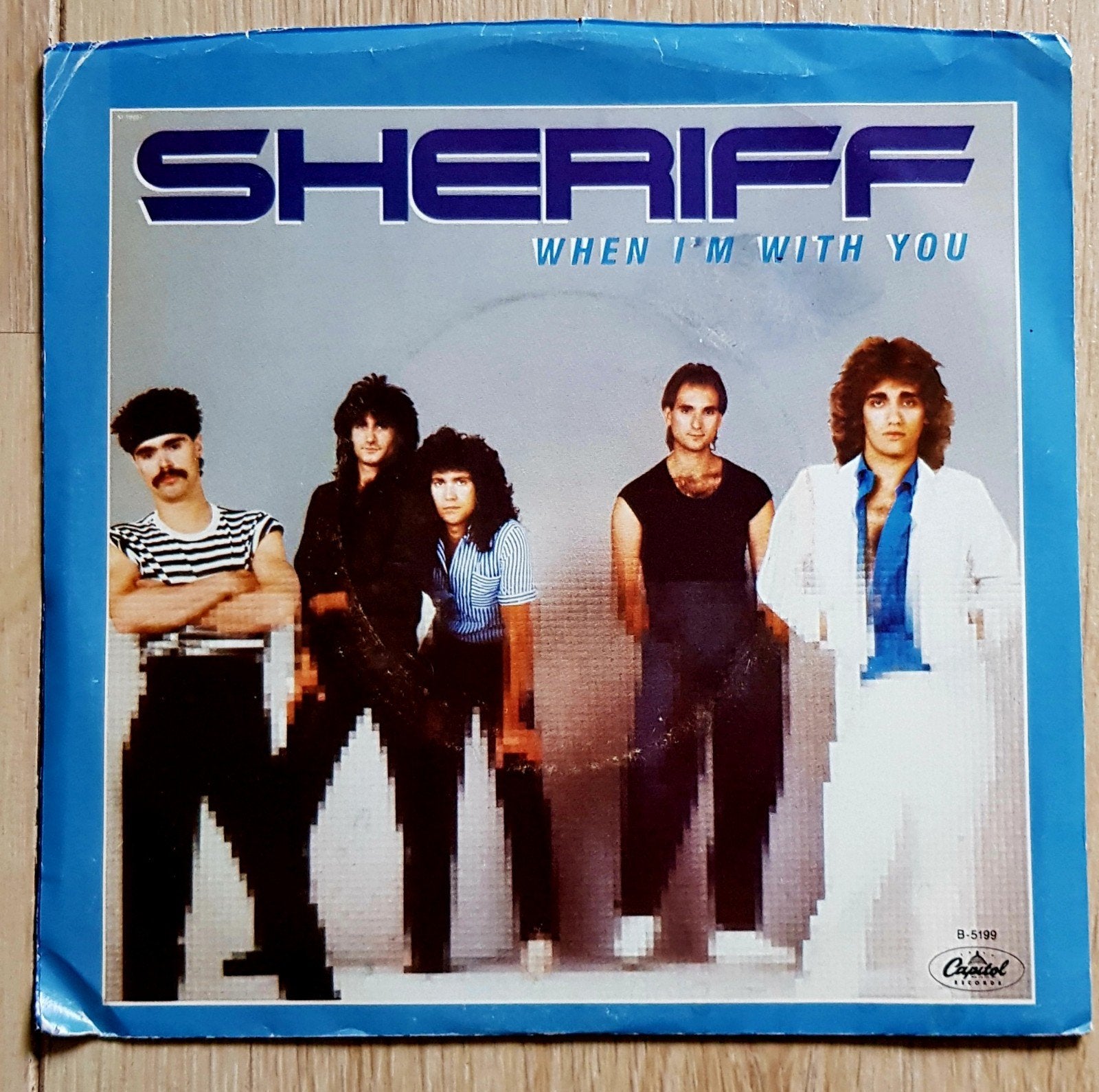 Sheriff - When I'm with you single 7" rock hardrock PROMO!, Cd's en Dvd's, Vinyl Singles, Gebruikt, 7 inch, Ophalen of Verzenden