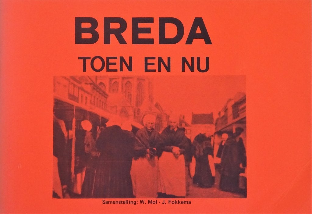 PRENTBRIEFKAARTENBOEK: BREDA TOEN EN NU deel 2, Boeken, Geschiedenis | Stad en Regio, 20e eeuw of later, Ophalen of Verzenden