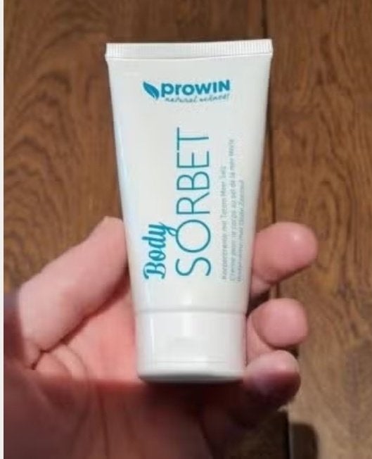 Prowin Body Sorbet Dode Zeezout - Nieuw & Ongeopend, Ophalen of Verzenden, Nieuw, Bodylotion, Crème of Olie