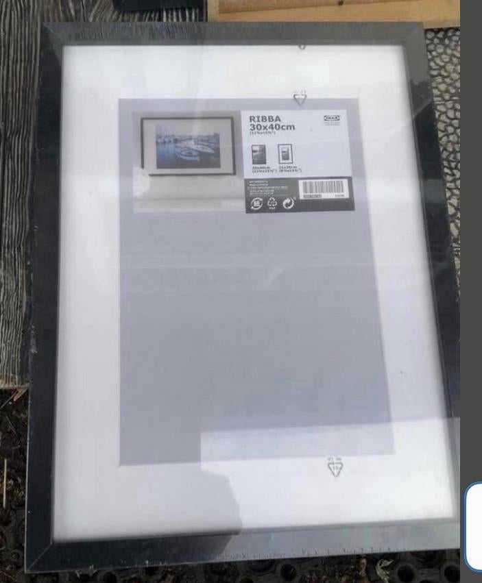 Vanafprijs partij IKEA RIBBA fotolijsten - diverse maten, Ophalen of Verzenden, Zo goed als nieuw