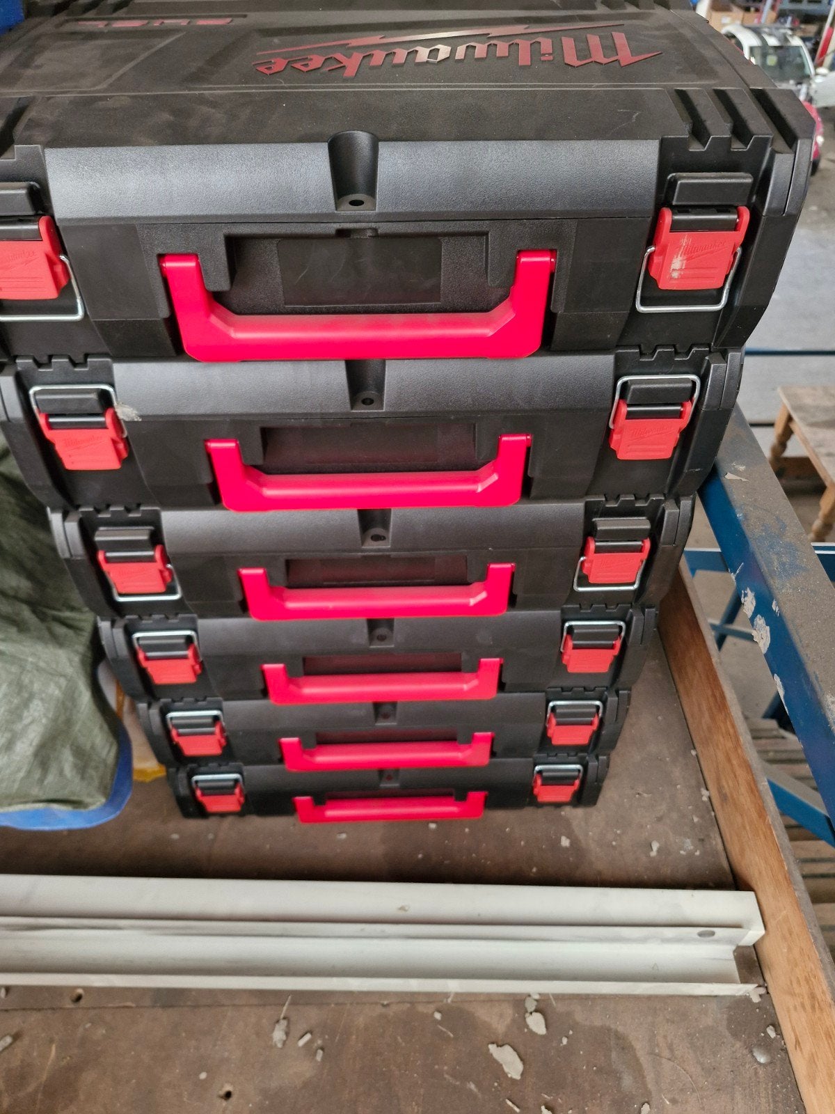 7x Milwaukee FUEL Koffer - Leeg, Ophalen of Verzenden