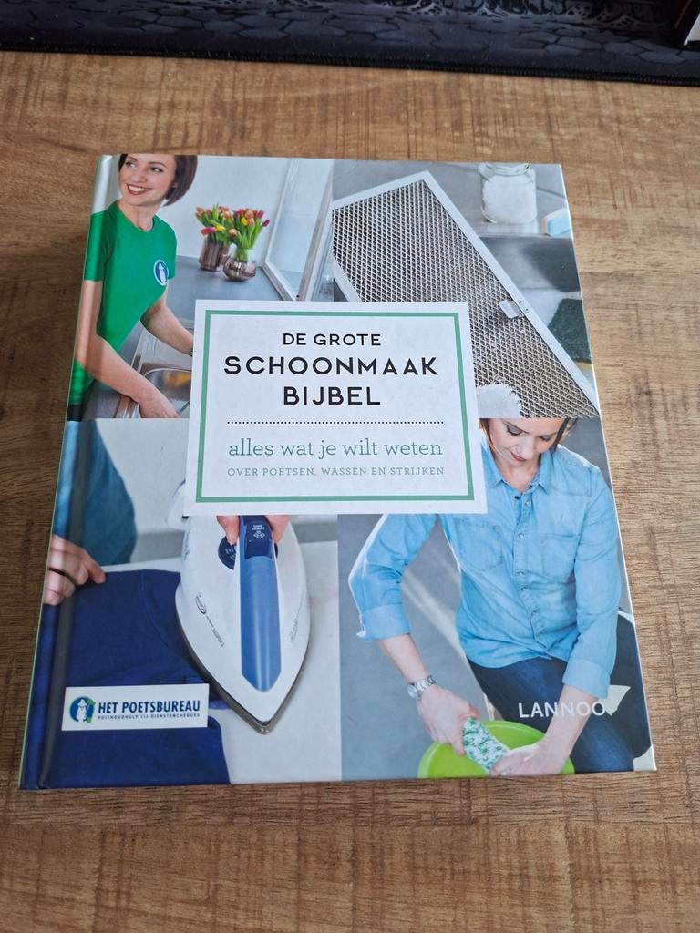 Boek de grote schoonmaakbijbel poetsbureau, Boeken, Ophalen of Verzenden, Gelezen