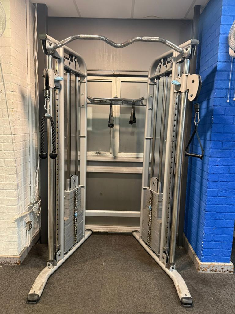 Precor Dual Adjustable Pulley - Professioneel Fitnessapparaa, Sport en Fitness, Fitnessmaterialen, Zo goed als nieuw, Overige typen