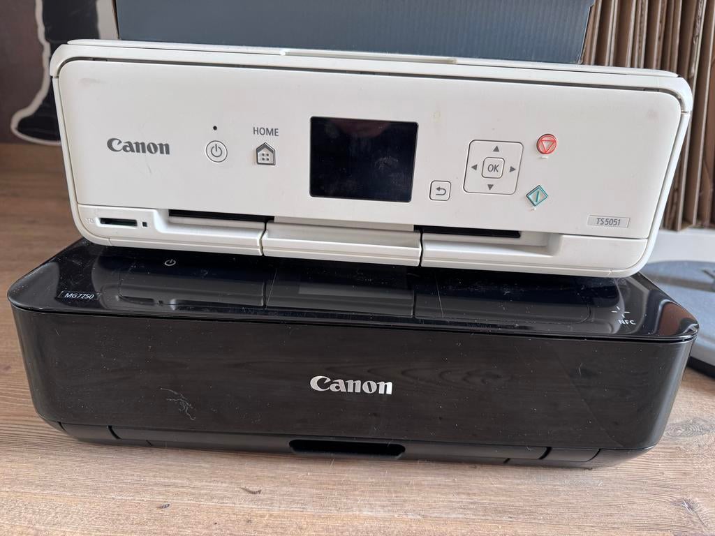 Canon TS5051 en MG7750 All-in-one printers, Computers en Software, Printers, Ophalen, Inkjetprinter, All-in-one, Kleur printen