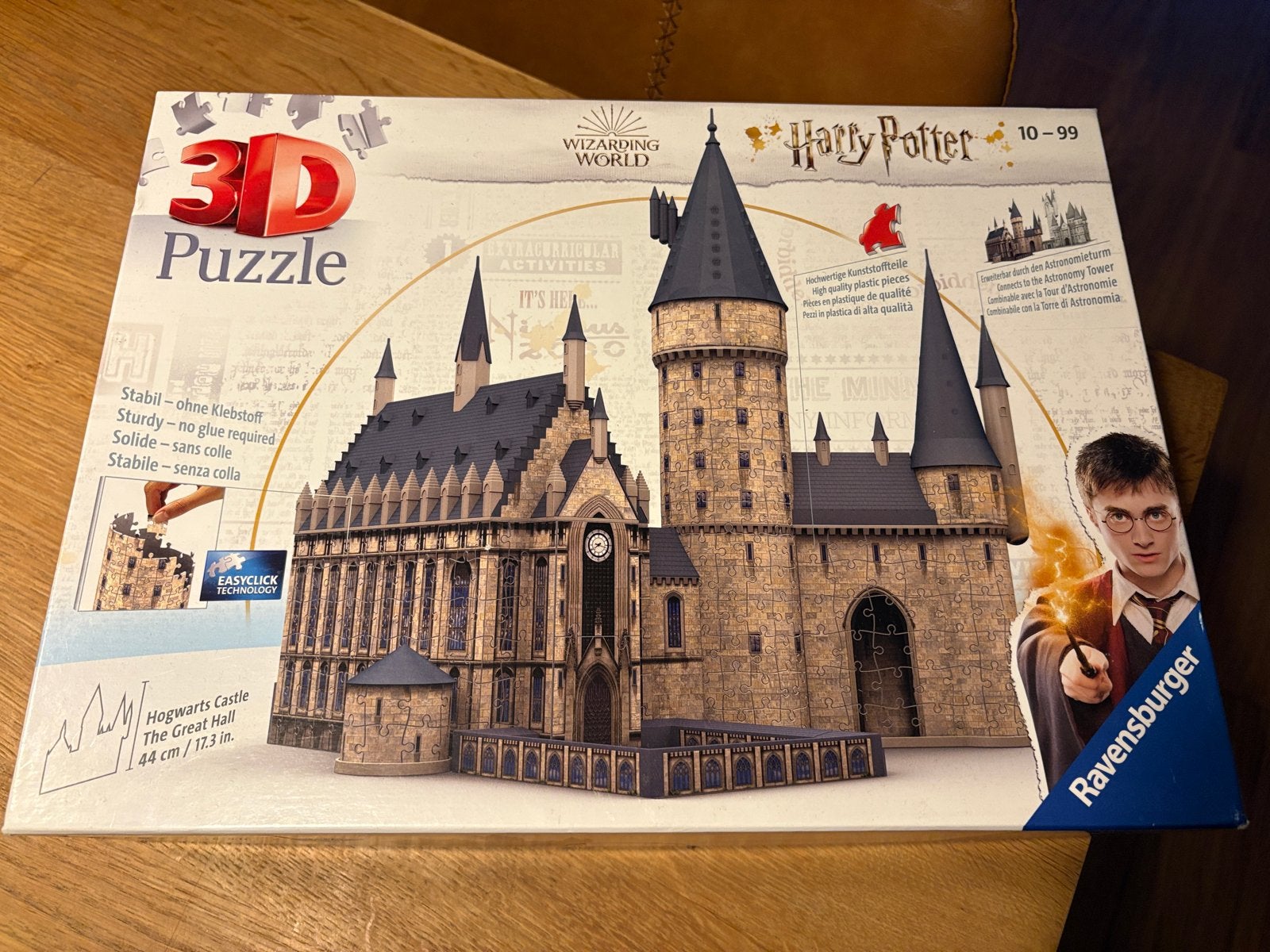 Ravensburger Harry Potter 3D Puzzle Hogwarts Kasteel, Kinderen en Baby's, Speelgoed | Kinderpuzzels, Ophalen of Verzenden, Meer dan 50 stukjes