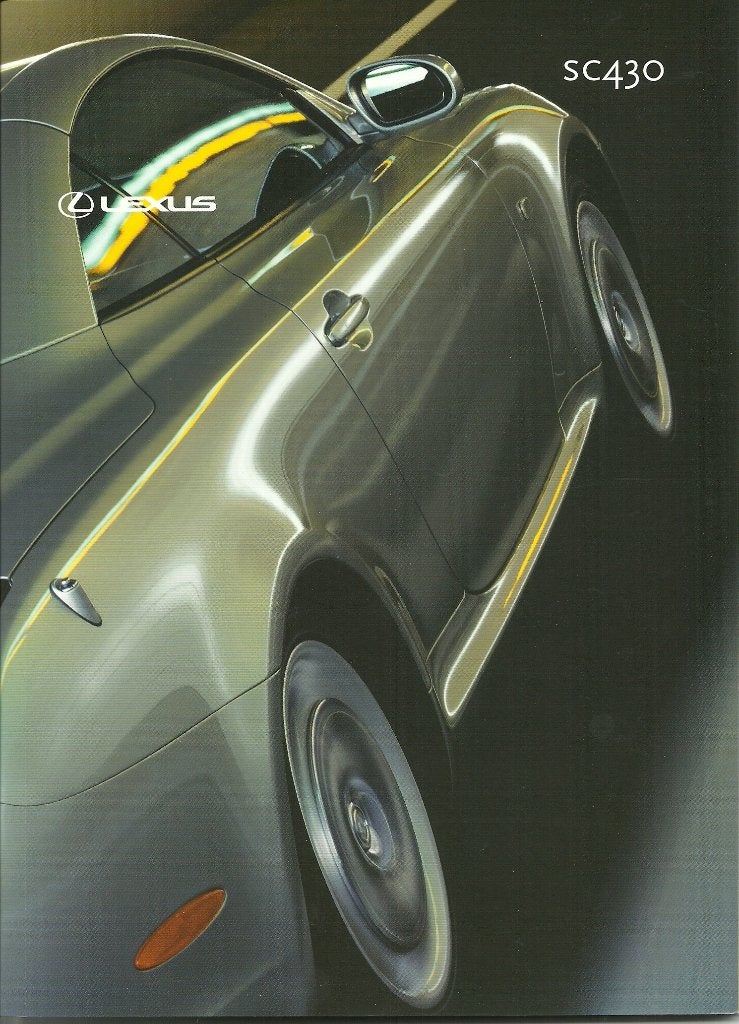 Lexus SC430 cabriolet folder, Ophalen of Verzenden, Gelezen, Overige merken