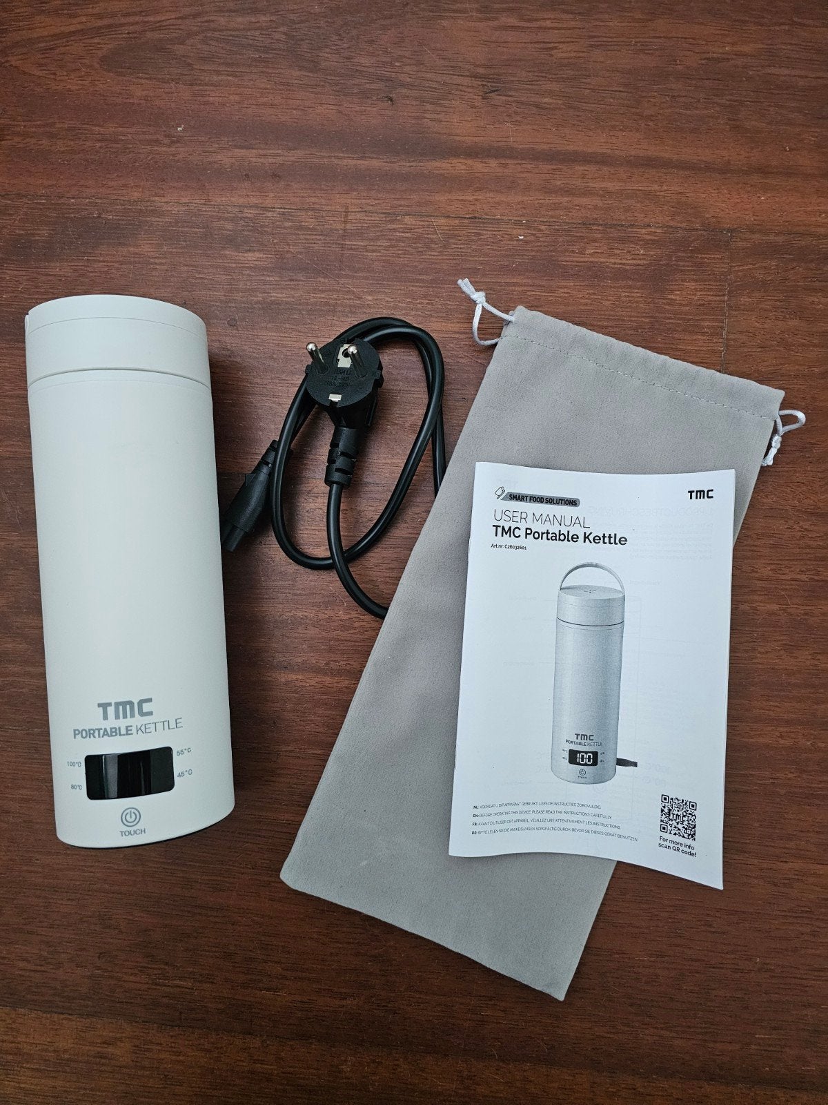*NIEUW* TMC draagbare waterkoker, Witgoed en Apparatuur, Waterkokers, 1 tot 2 liter, Ophalen of Verzenden, Nieuw