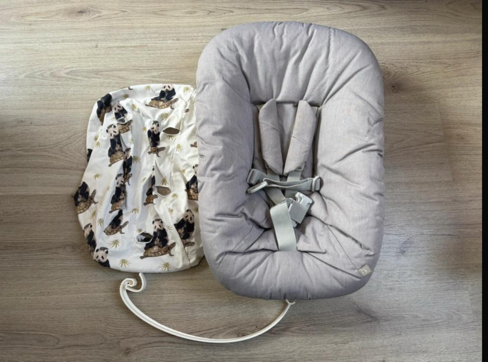 Stokke newborn set. Met extra hoes en speelboog., Ophalen of Verzenden, Zo goed als nieuw