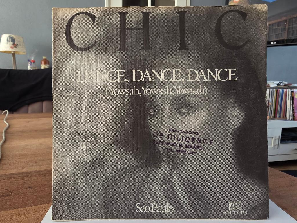 7" Single Chic - Dance, Dance Dance (Yowsah, Yowsah, Yowsah), Gebruikt, 7 inch, Single, Ophalen of Verzenden