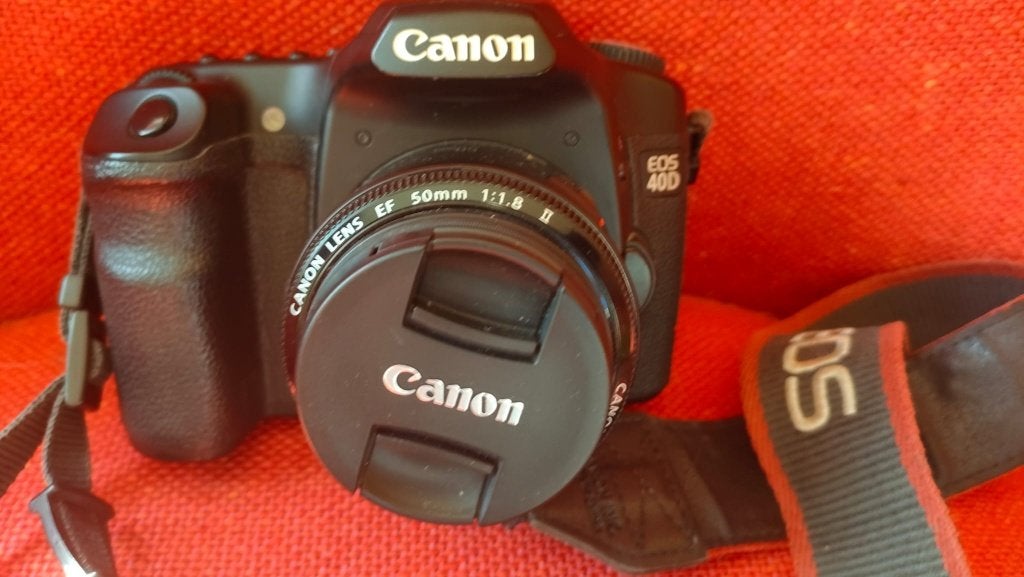 DSLR Canon Canon EOS 40D + 3 lenzen + fototas en meer, Audio, Tv en Foto, Fotocamera's Digitaal, Spiegelreflex, Geheugenkaart