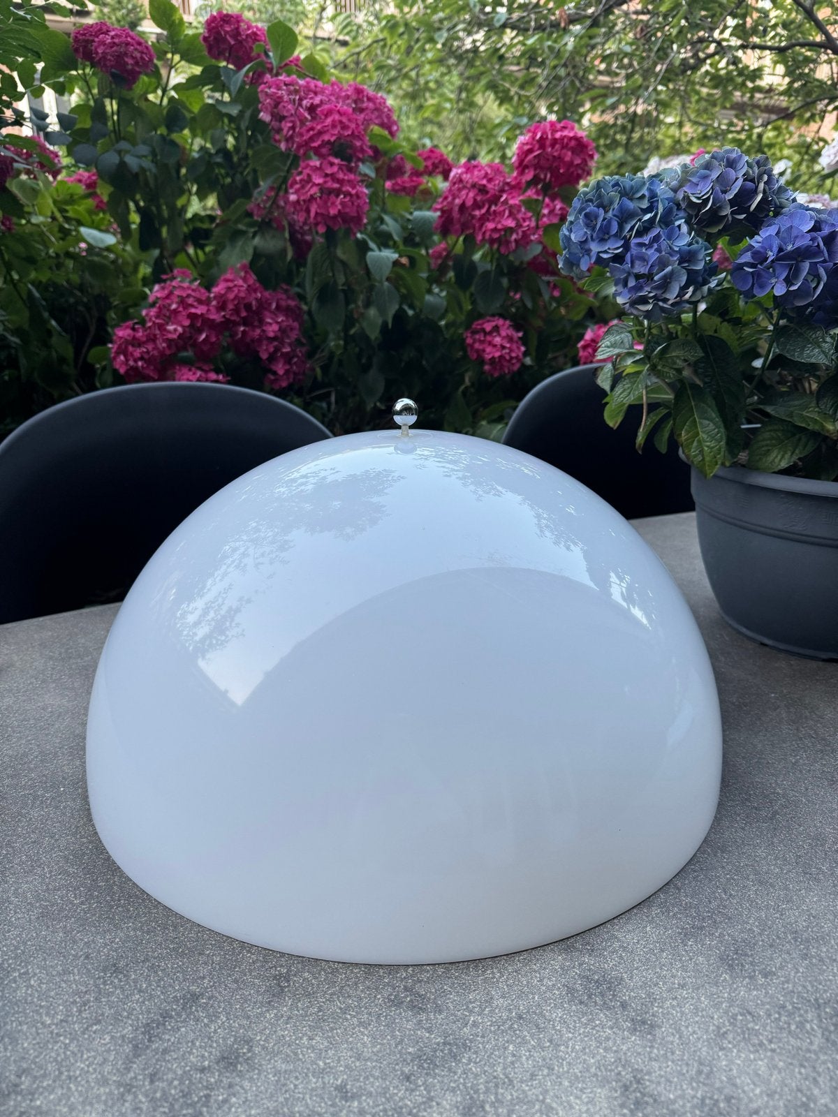 Louis Poulsen Panthella Staande Lamp Scherm Kap, Ophalen, Kunststof, Overige fittingen, Zo goed als nieuw
