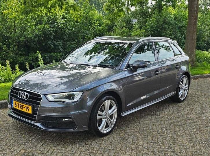 Audi A3 1.4 tfsi G-tron S-line 2014 in topconditie!, Auto's, Audi, 4 cilinders, CNG (Aardgas), Leder en Stof, Origineel Nederlands