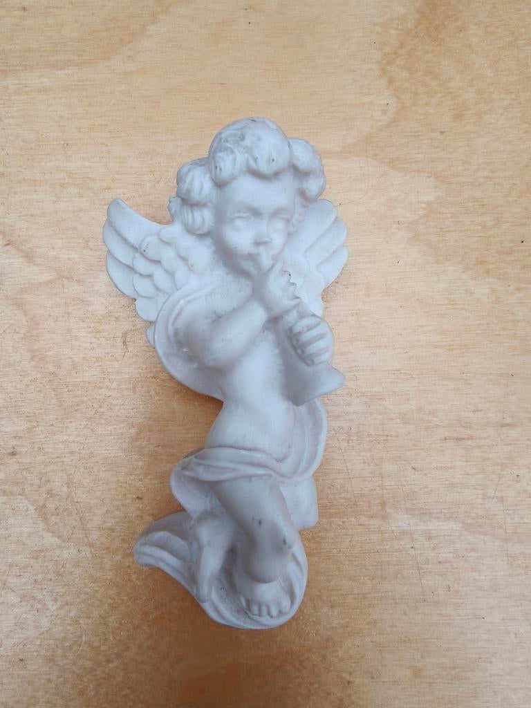 Italiaans Engeltje beeldje wanddecoratie, Antiek en Kunst, Ophalen of Verzenden