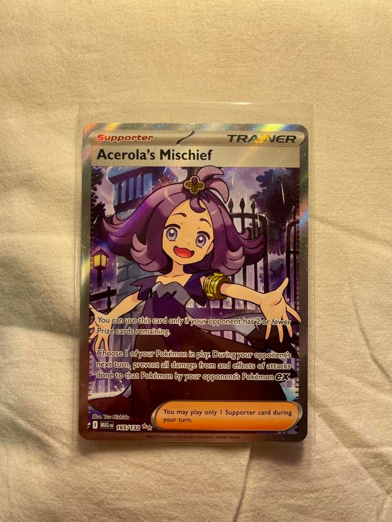 Pokémon TCG: Acerola's Mischief, Lumios City, Litleo (Foil), Ophalen of Verzenden, Zo goed als nieuw