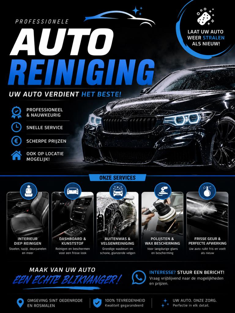 Auto Detaling, Auto diversen, Overige Auto diversen, Ophalen of Verzenden