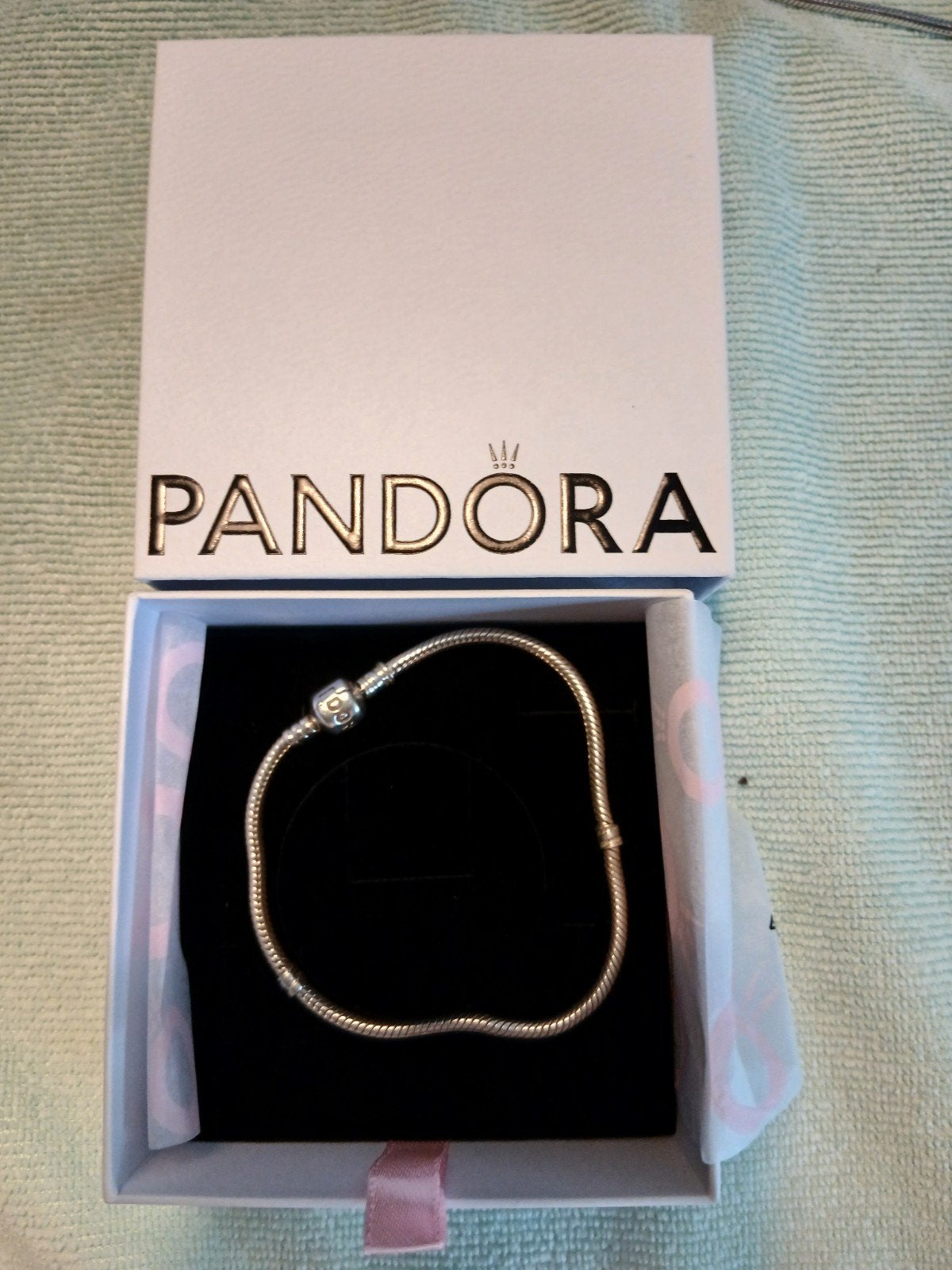 pandora armband, Ophalen of Verzenden, Zo goed als nieuw, Zilver, Pandora