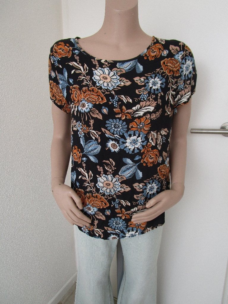 H&M shirt maat 38, Maat 38/40 (M), H&M, Zo goed als nieuw, Korte mouw