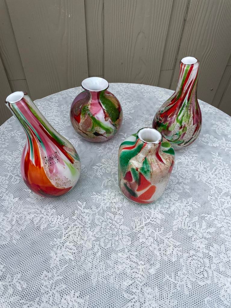 Lot fidrio glaswerk, Ophalen of Verzenden, Overige kleuren, Aardewerk of Porselein, Minder dan 50 cm