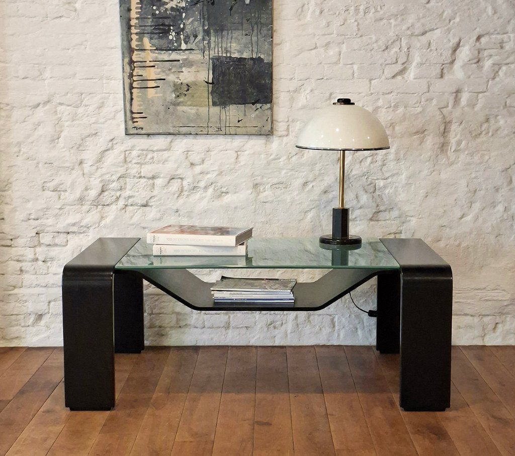 Vintage salontafel, Pegasus, Ekornes of Norway, 90's, Ophalen, Gebruikt, 100 tot 150 cm, 50 tot 100 cm