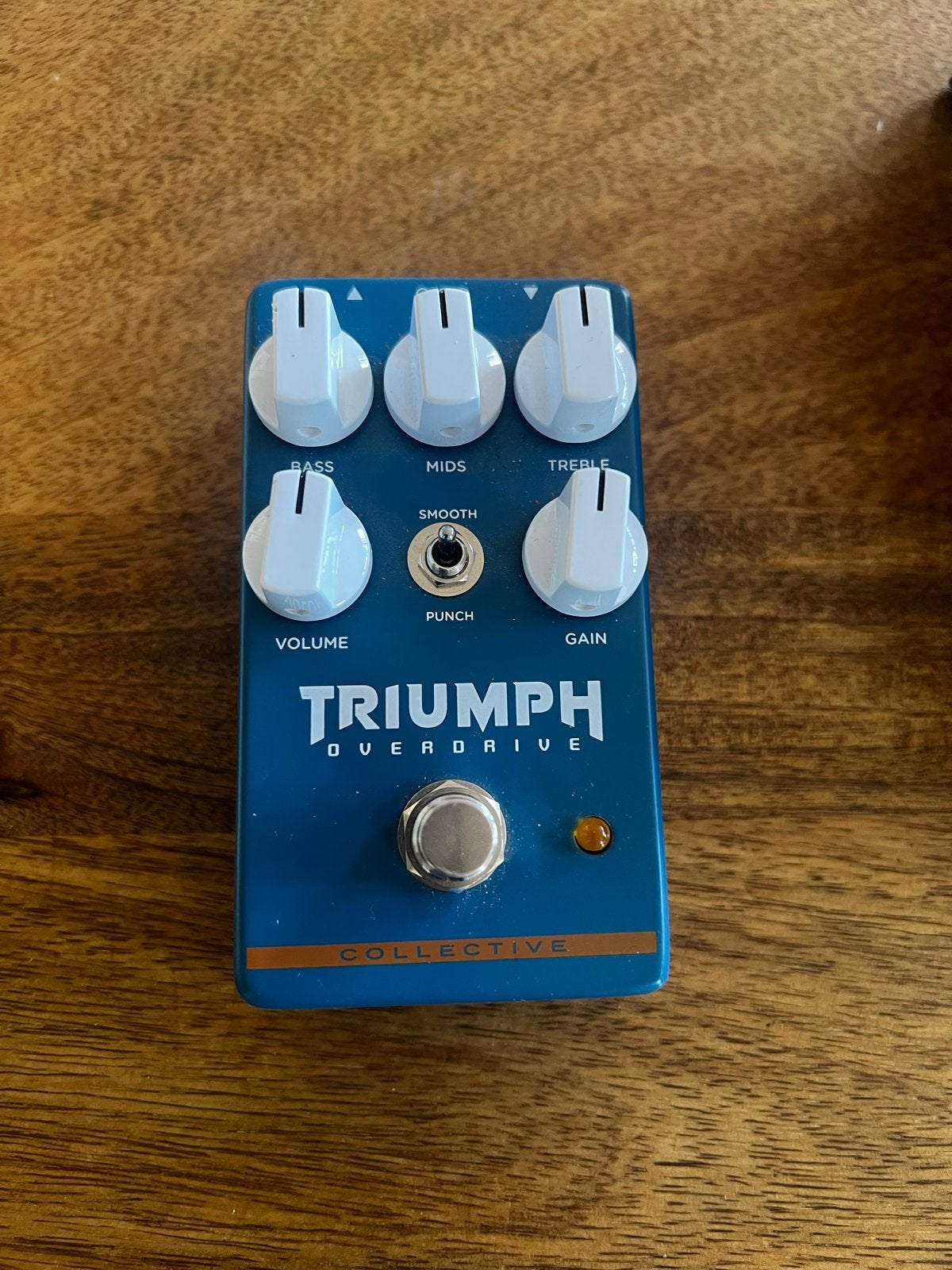 Wampler Triumph Overdrive Pedaal, Ophalen of Verzenden, Zo goed als nieuw, Distortion, Overdrive of Fuzz